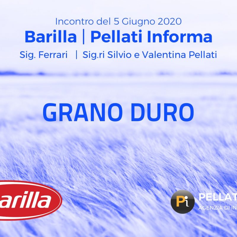 Incontro del 5 Giugno 2020 Barilla | Pellati Informa