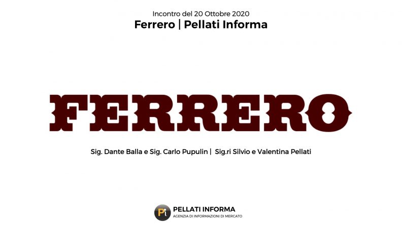 Incontro del 20 Ottobre 2020 Ferrero | Pellati Informa