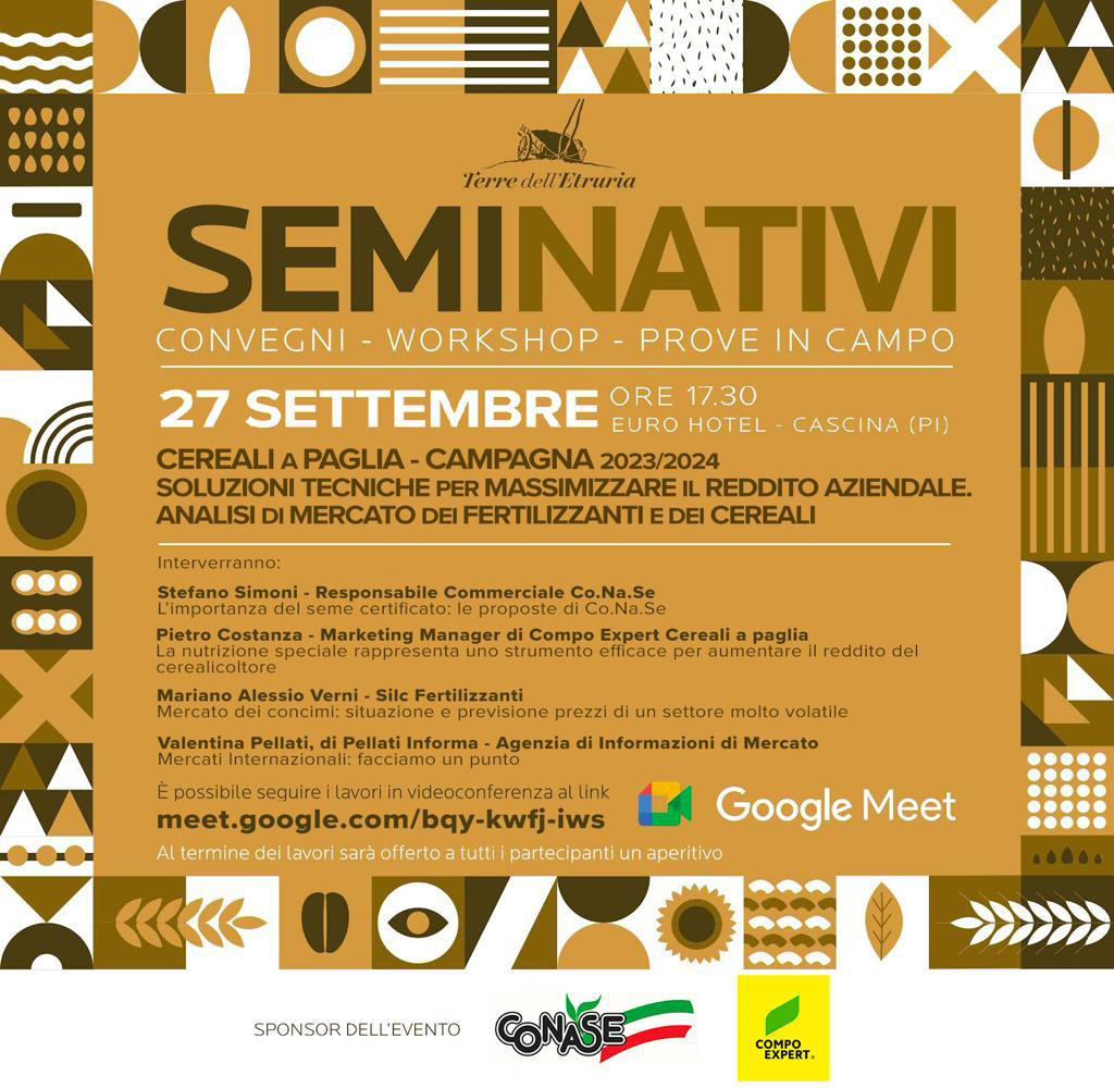 Seminativi 27 settembre 2023